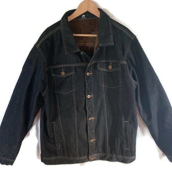 West Louis Other - West Louis lined denim jacket Men Size XL